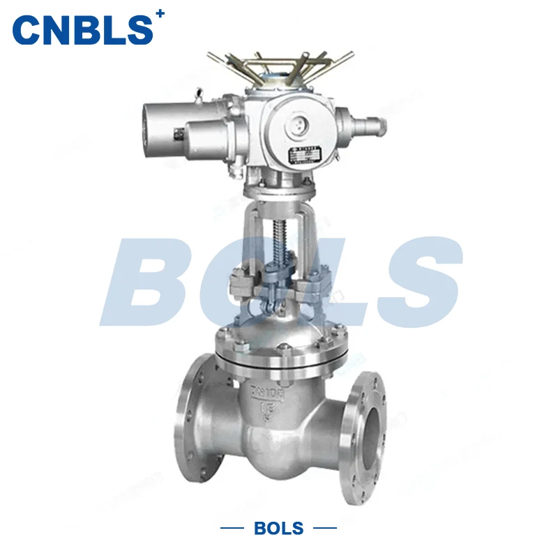 Stainless Steel Electric Wafer-Type Knife Gate Valves